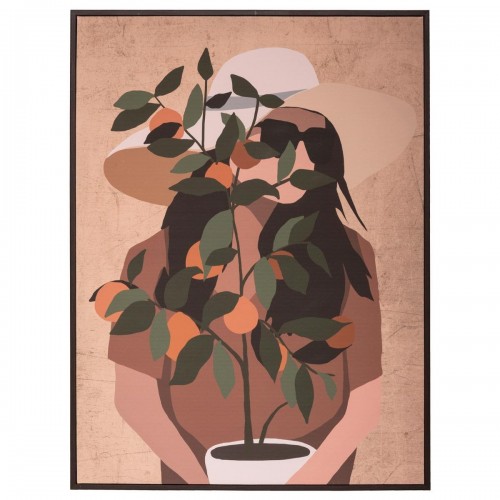Toile imprimée "Portrait" encadrée 58x78 cm