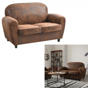 CANAPE CLUB MARRON M1 A1/M1