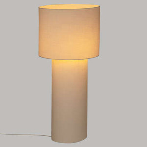 Lampadaire droit eira blanc h115