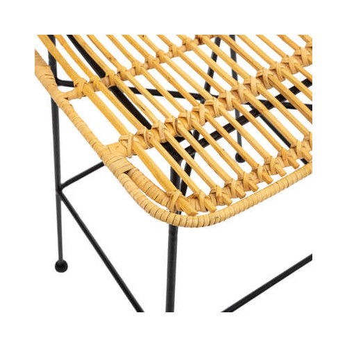 CHAISE DE BAR KUBU NATUREL