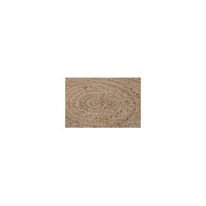 Tapis jute coton 200x200x1 2300 gsm naturel