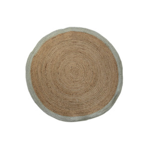 Tapis jute coton 200x200x1 2300 gsm naturel