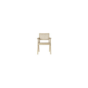 Chaise orme rotin...
