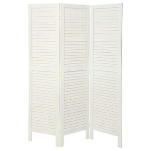 PARAVENT CAMILA BOIS BLANC H170