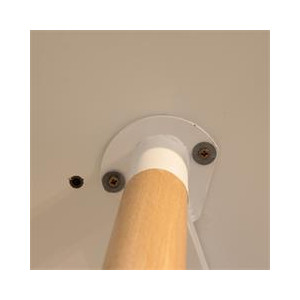 Table blanche ronde m1 2