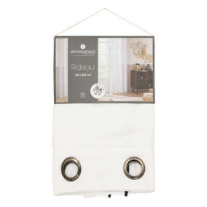 Rideau 100lin linah blc130x260