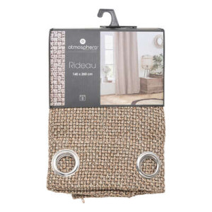 Rideau maille wild lin 140x260