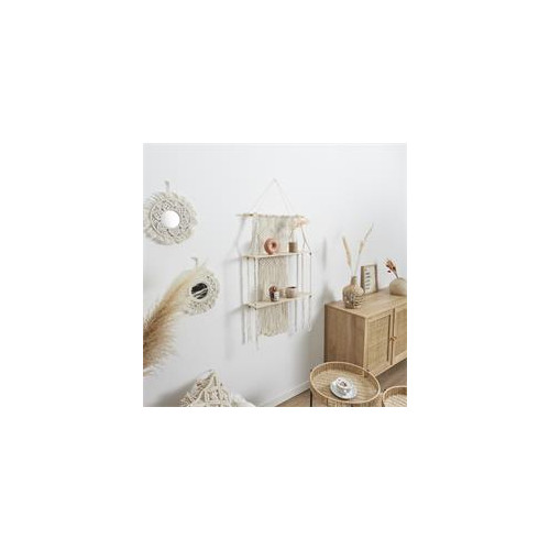 Etagere deco double boho m6