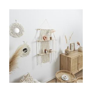Etagere deco double boho m6