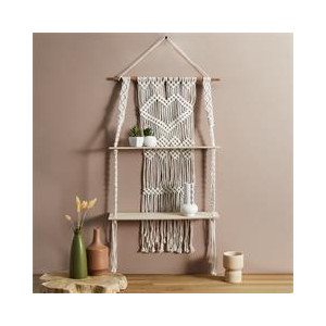 Etagere deco double boho m6