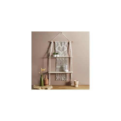 Etagere deco double boho m6