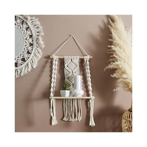 Etagere l30cm deco boho m6