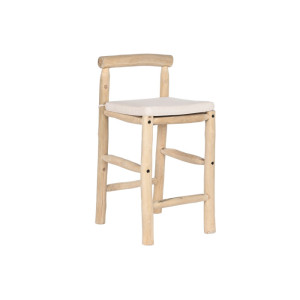 Tabouret teck polyester...