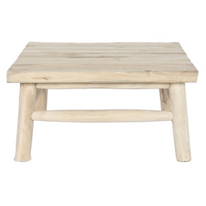 TABLE CAFE TECK  80x80x40... 2