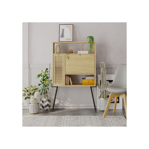 BUREAU A/ETAGERE ECRIN 2P...