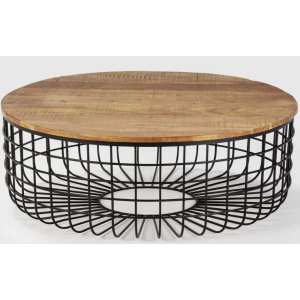 TABLE BASSE RONDE SUVAN...