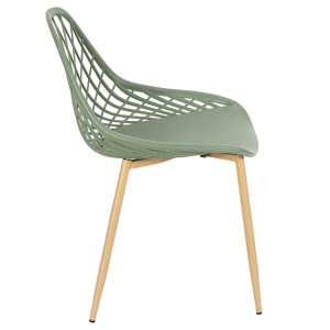 Green pp malaga outdoor chair 2