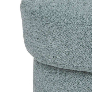 Pouf tissu KITA vert celadon 2