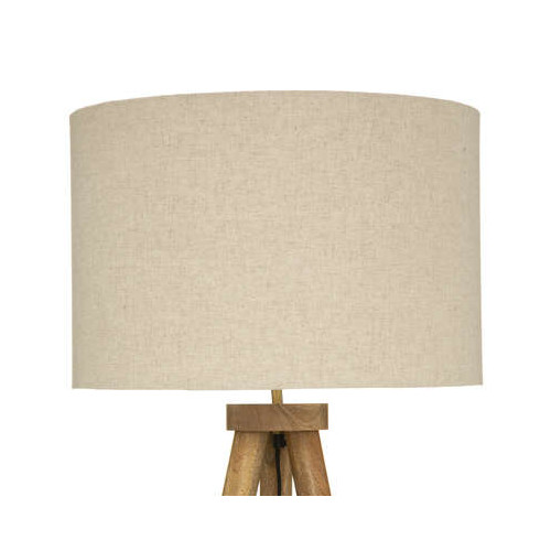 Lampadaire trépied Olga lin h150