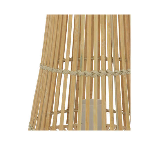 Lampe bambou MAHE naturel H38
