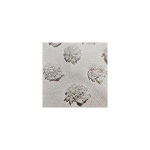 Parure coton lavé tufté ivoire 260x240