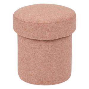 Pouf tissu  KITA terracotta