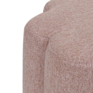 Pouf FLORAL rose 2