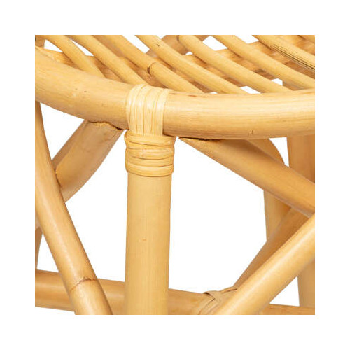 Tabouret en rotin AONI