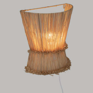 Applique bambou Loa naturel d30