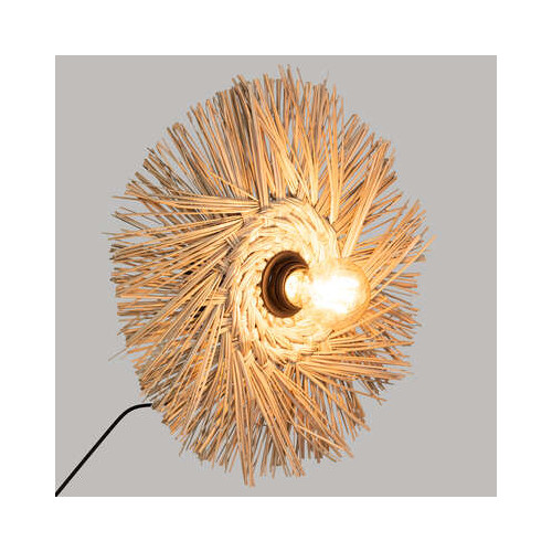 Aplique murale paille Tea naturel d34