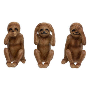 Paresseux X3 résine Exotic Panama H18