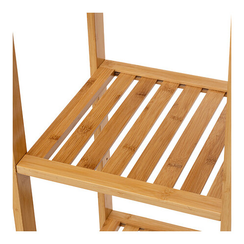 Etagere miroir 3+2 cases mix bambou