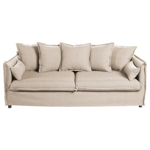 CANAPE 3 PLACE ODILON BEIGE 2
