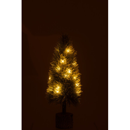 SAPIN DE NOEL B+LED  ARTIFICIEL NEIGE VERT...
