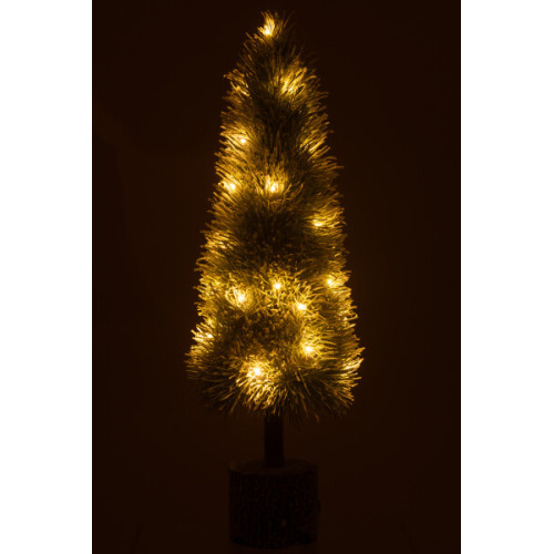SAPIN DE NOEL B+ LED ARTIFICIEL NEIGE VERT L...