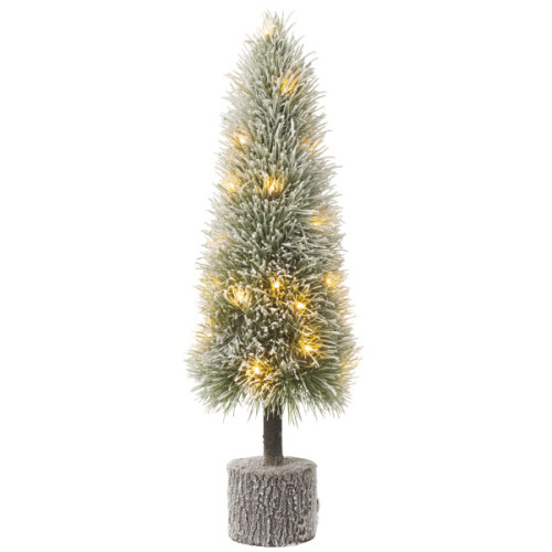 SAPIN DE NOEL B+ LED ARTIFICIEL NEIGE VERT L...