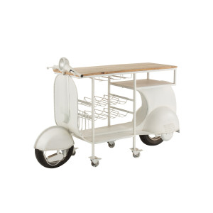 BAR SCOOTER BLANC...