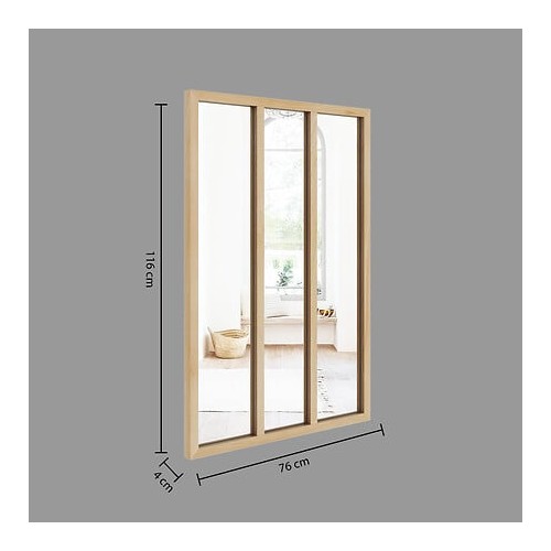 MIROIR ATELIER NAE BOIS 76x116