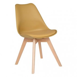CHAISE BAYA PP OCRE/NAT