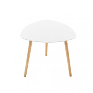 TABLES GIGOGNES MILEO BLANC X3