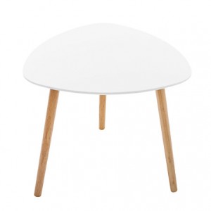 TABLES GIGOGNES MILEO BLANC X3