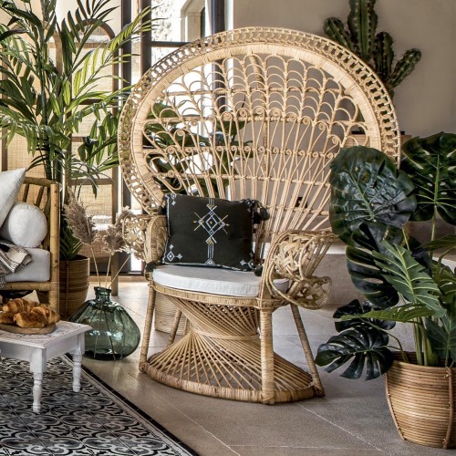 FAUTEUIL EN ROTIN TAKTA
