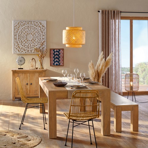 Chaise Naturel "Kubu"