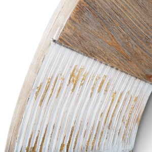 Miroir en bois à relief D90