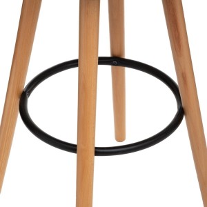 Tabouret de bar Noir "Maxon"