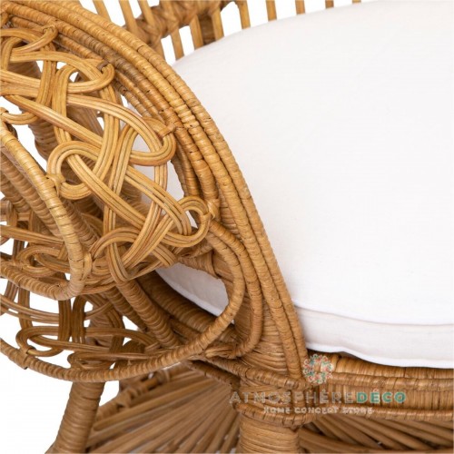 Fauteuil "Takta" en rotin
